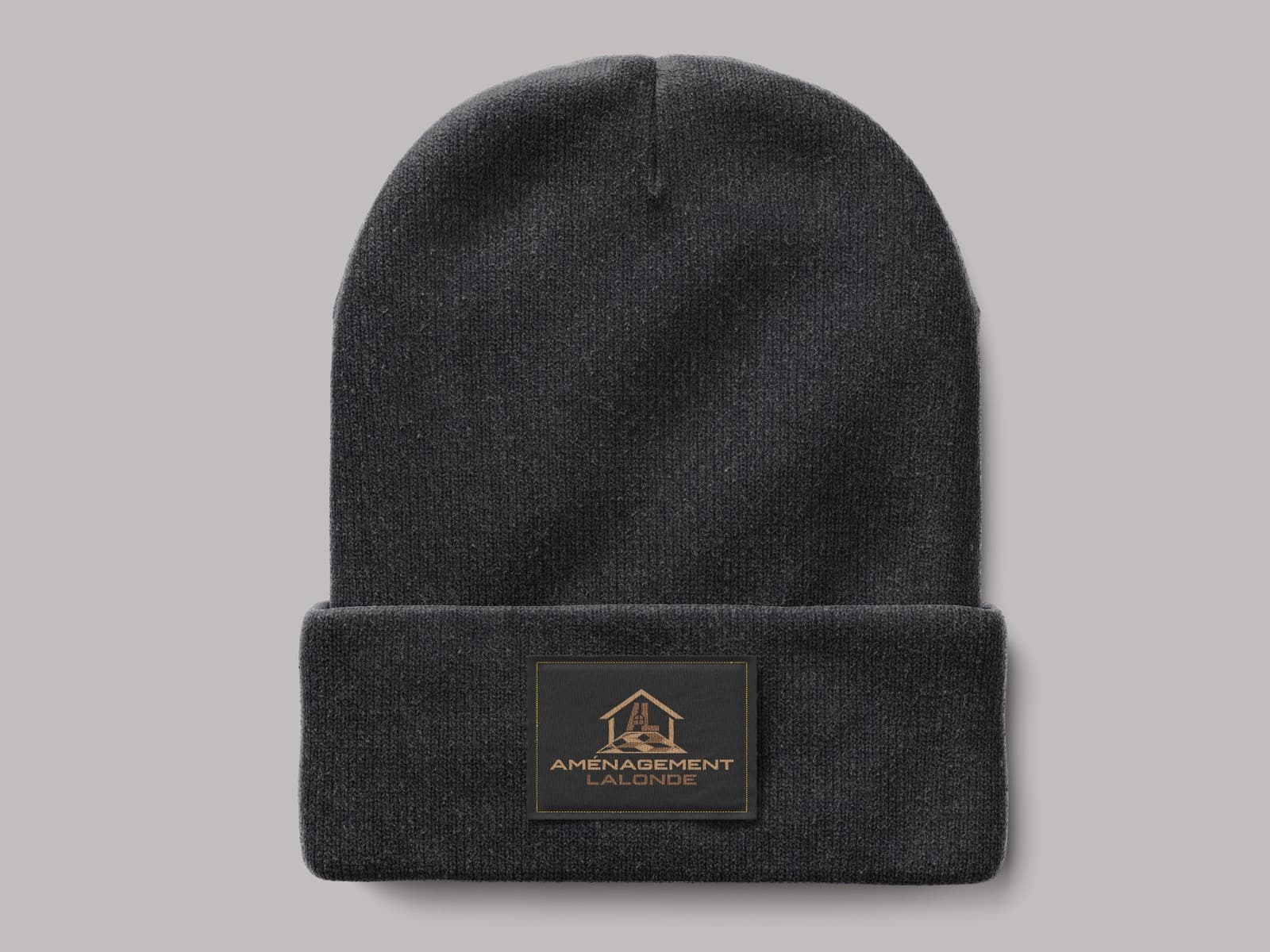 Branded beanie