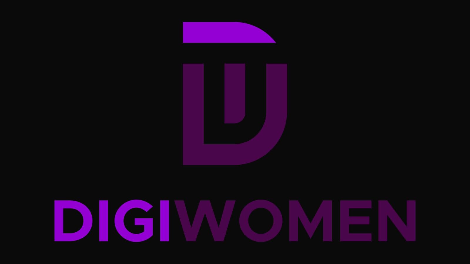 DigiWomen stacked lockup variant