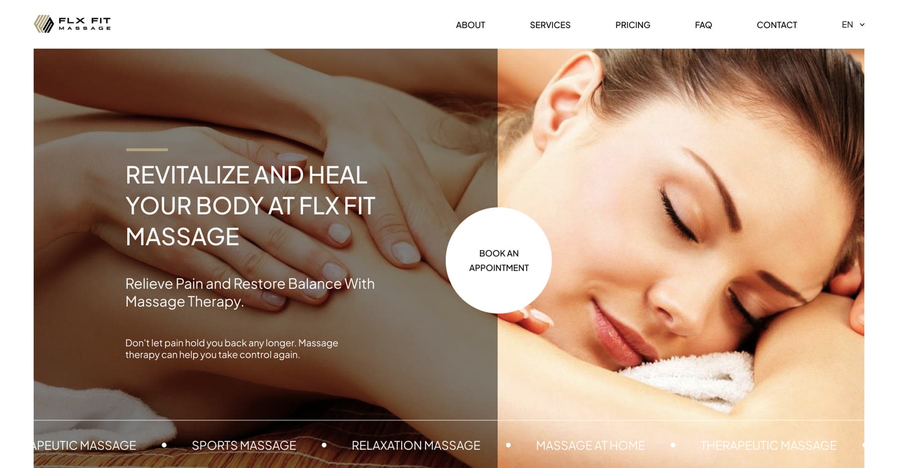 Brand Identity & Website Design for a Massage Therapy Studio