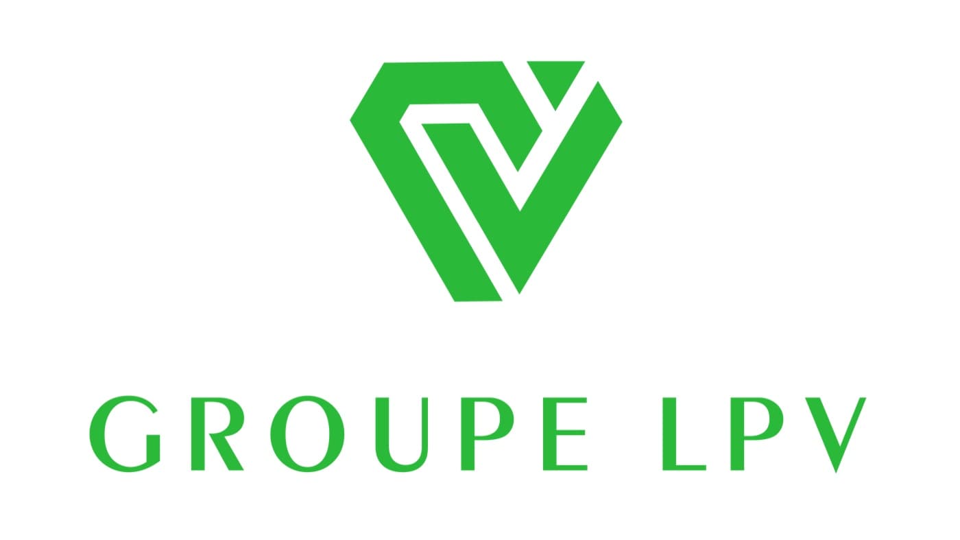 Groupe LPV logo — final green mark and wordmark