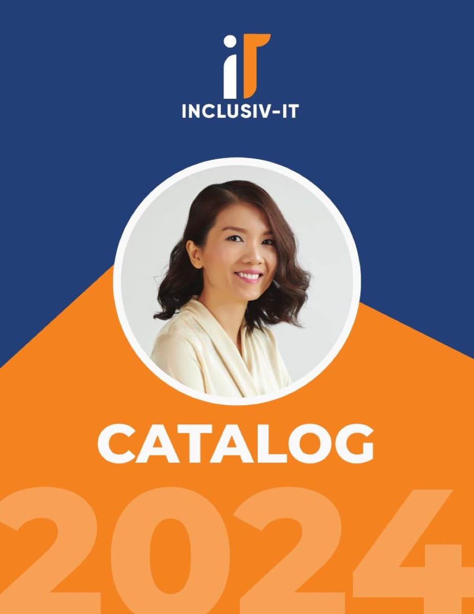 Inclusiv-IT 2024 service catalog cover design