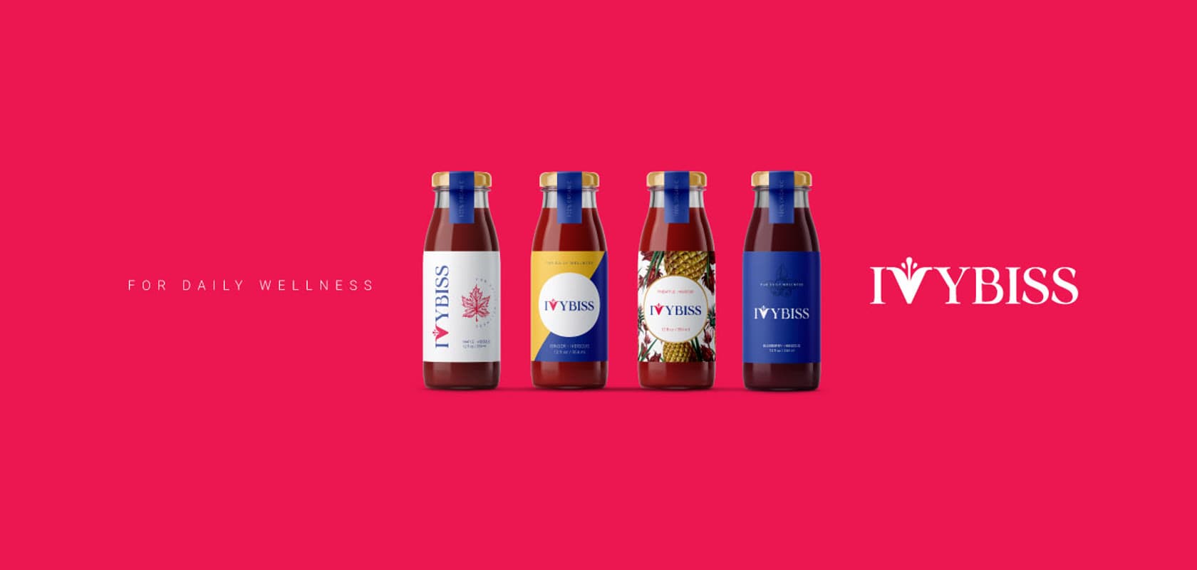 Brand Identity for an Organic Beverage Line