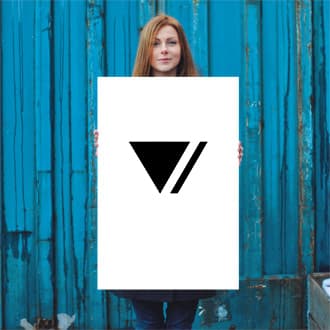 Louis Six wall-art poster — 24x36 print mockup