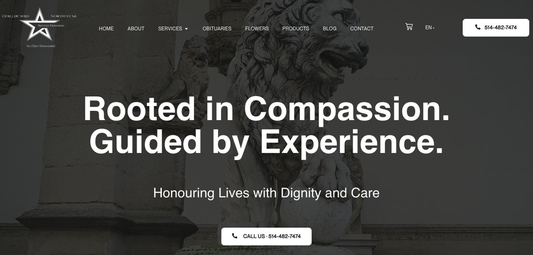 Website & E-Commerce for a Funeral Home