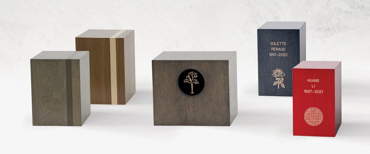 North Star memorial products — wood category banner