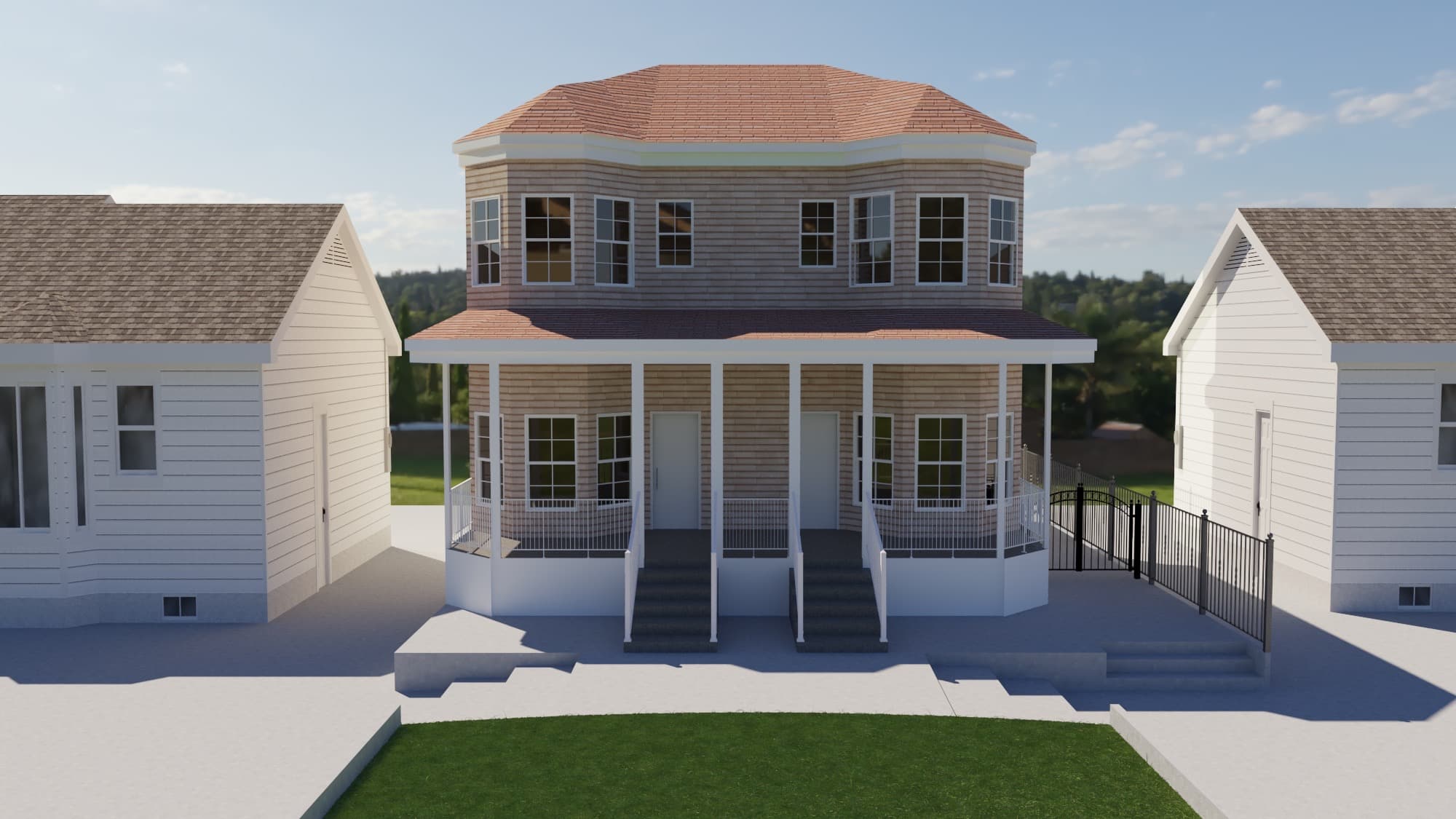 3D Design Visualization for a Paving Contractor