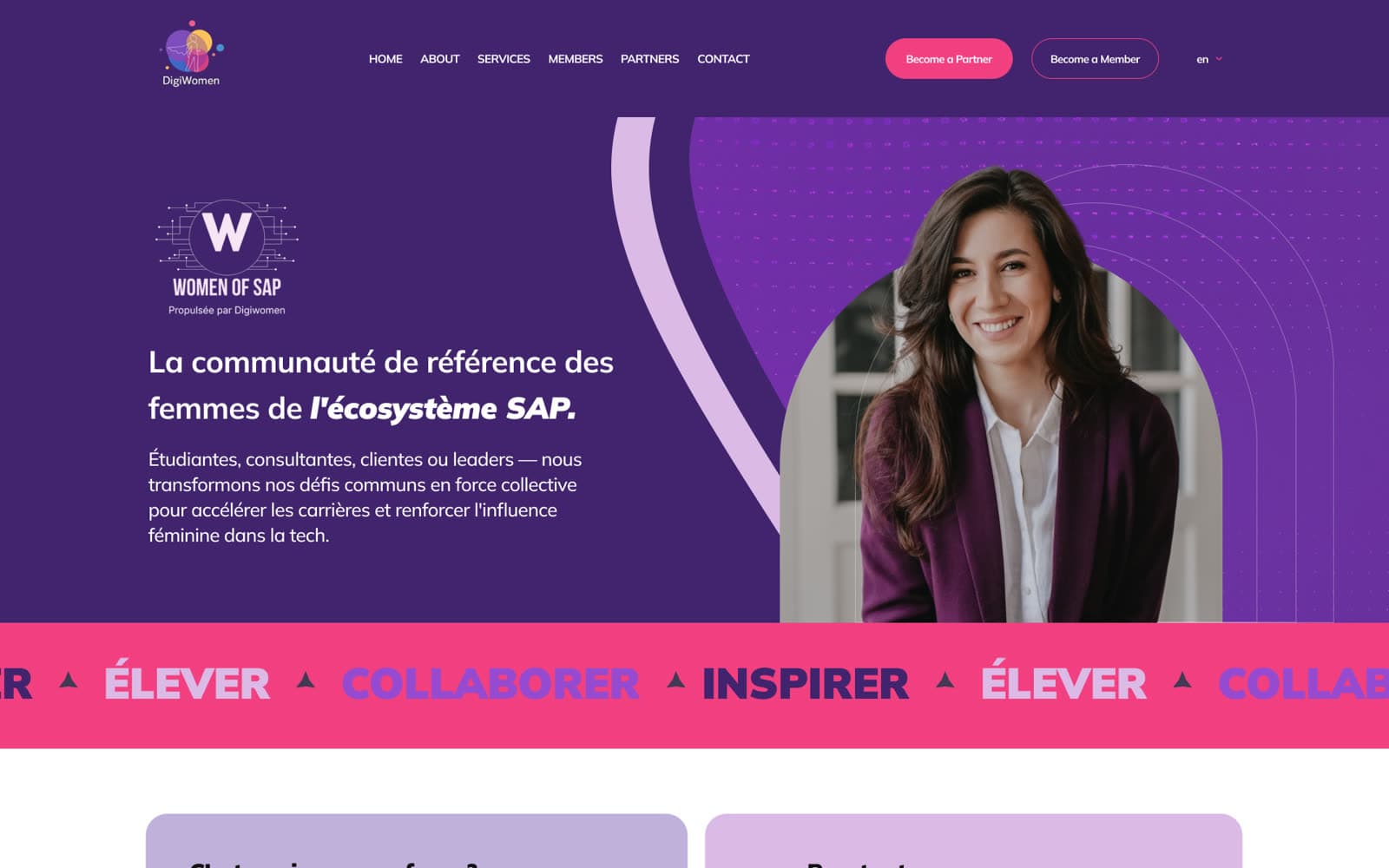 Brand Identity for a Women-in-Tech Community
