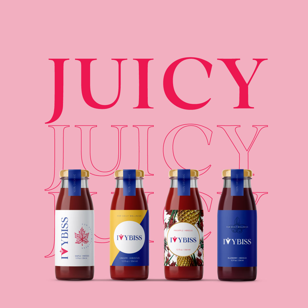 Ivybiss Instagram Post All Four Flavors JUICY