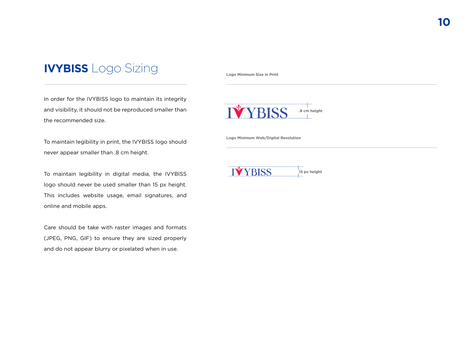 Ivybiss Brand Guide Book - Page 10 of 36