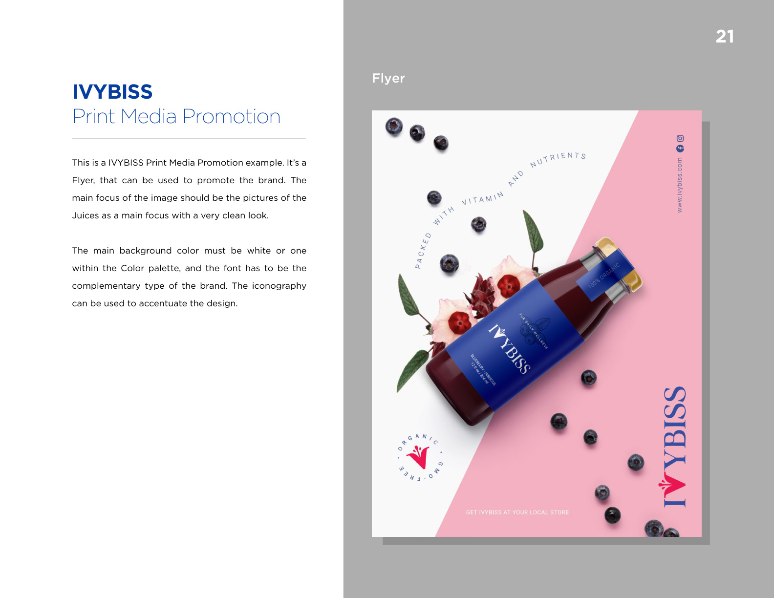 Ivybiss Brand Guide Book - Page 21 of 36